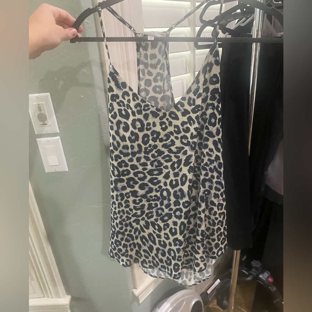 Lavender brown printed camisole